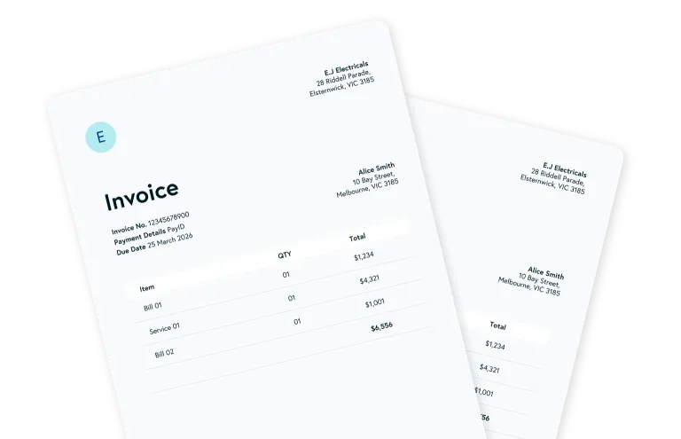 Unpaid vendor bills synced from QuickBooks Online, ready to pay